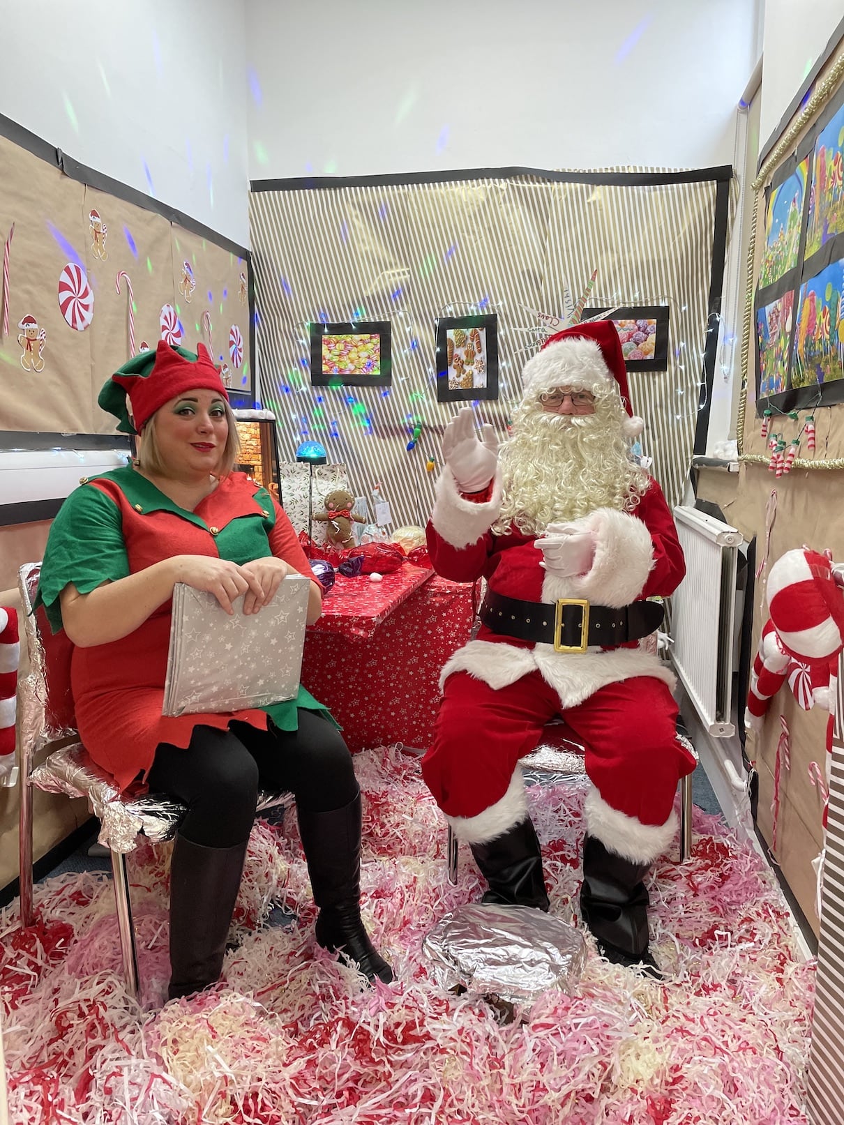 Santa & Elf Visit Gallery Photo