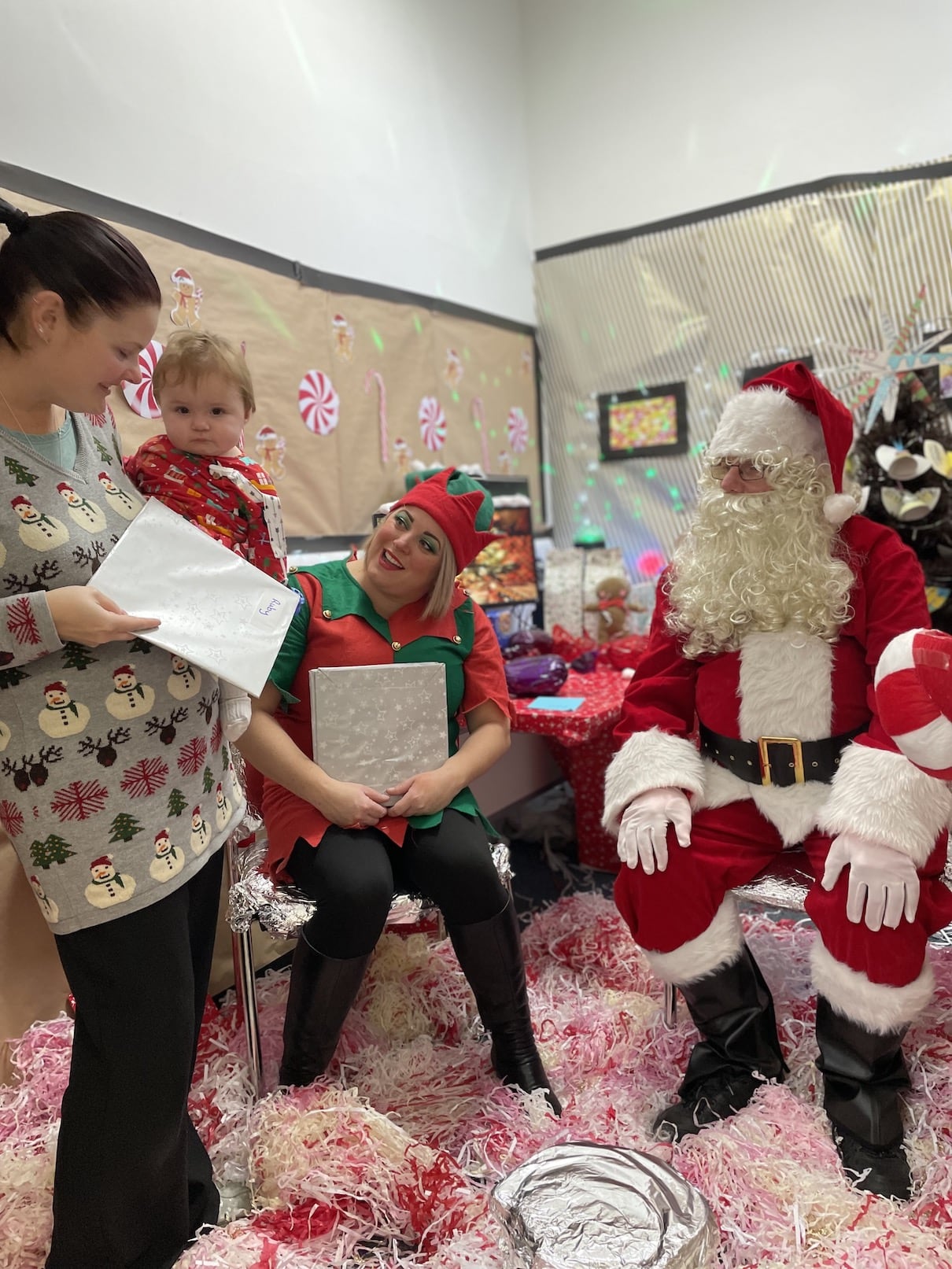 Santa & Elf Visit Gallery Photo