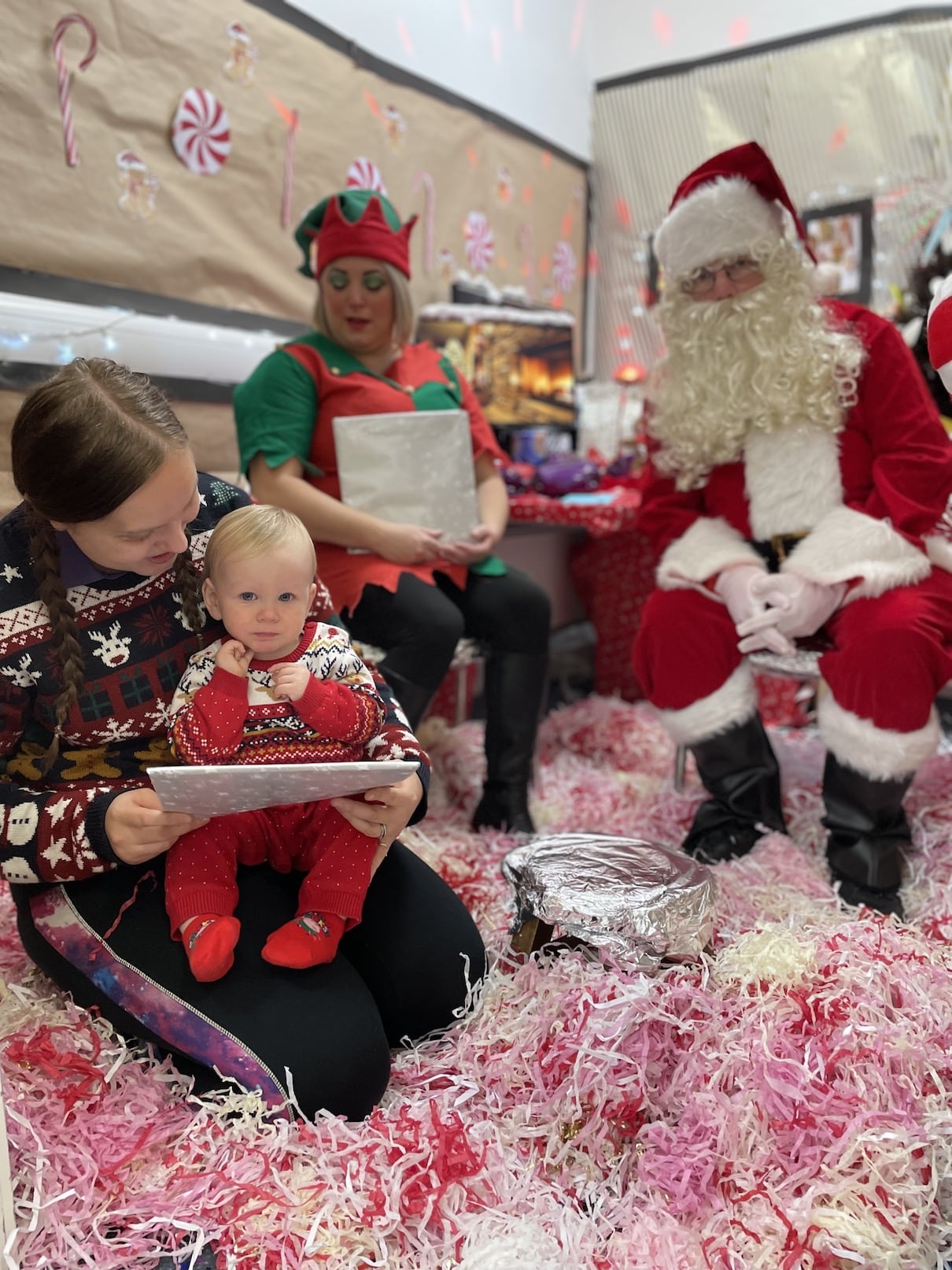 Santa & Elf Visit Gallery Photo