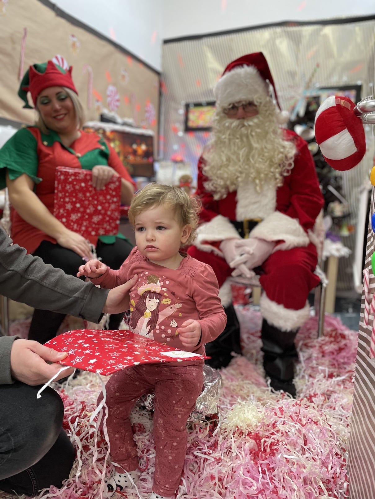 Santa & Elf Visit Gallery Photo