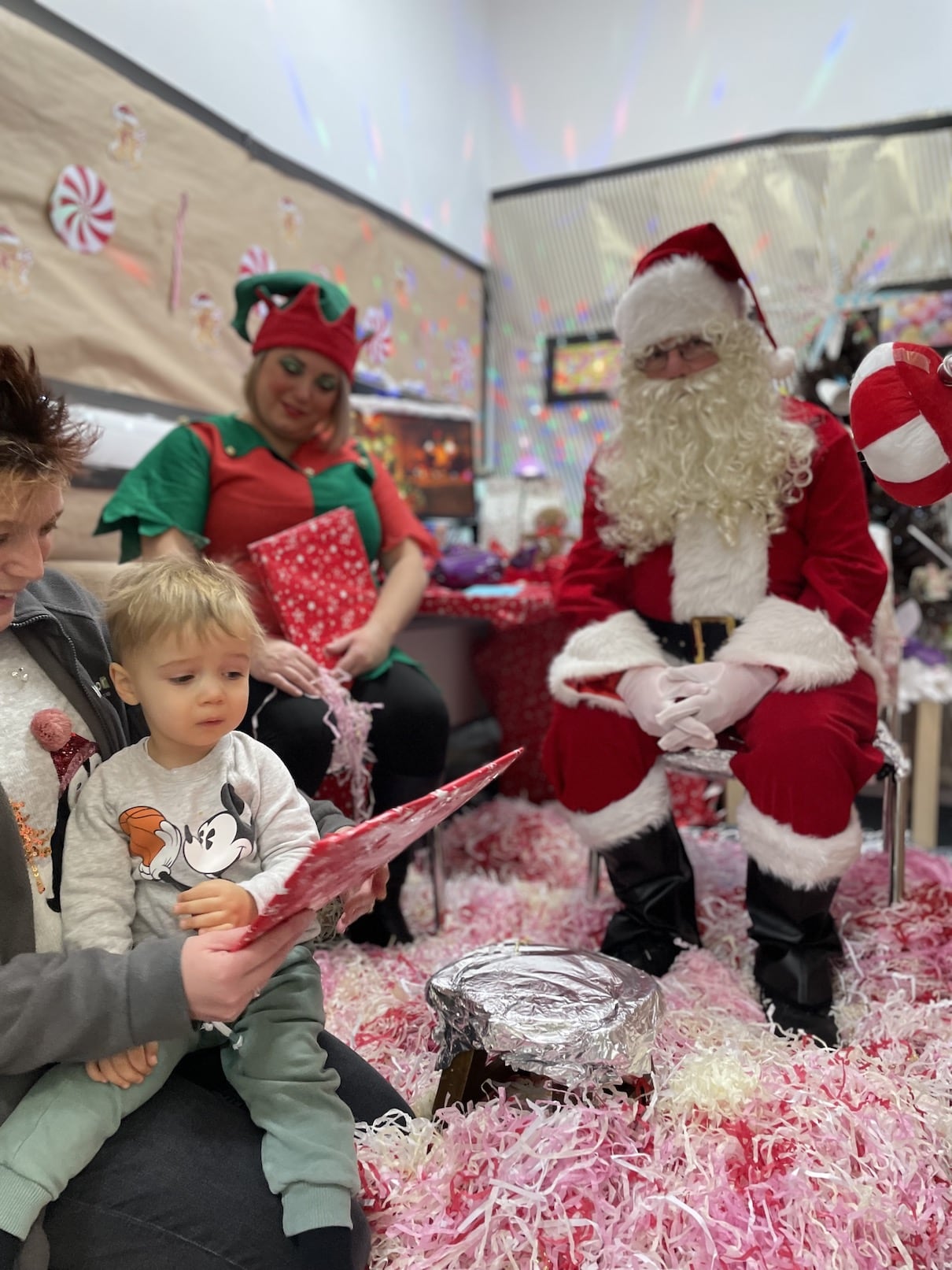 Santa & Elf Visit Gallery Photo