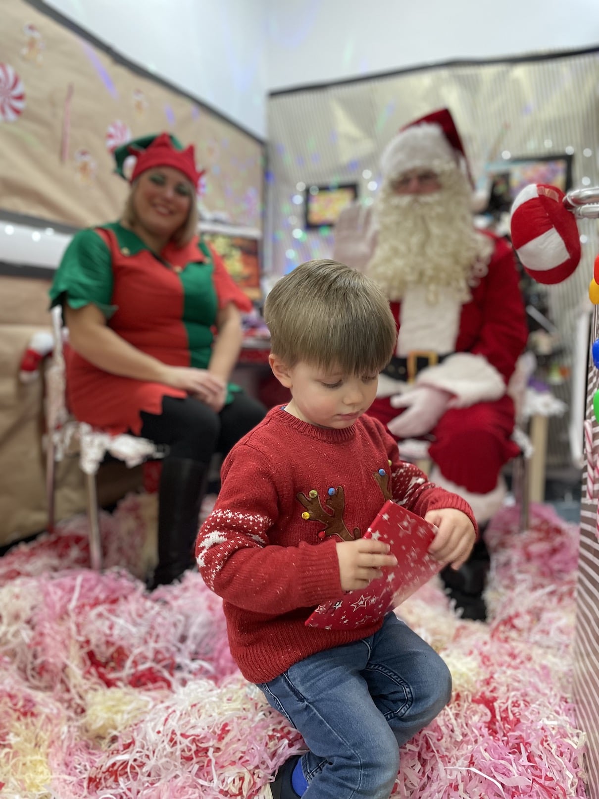 Santa & Elf Visit Gallery Photo