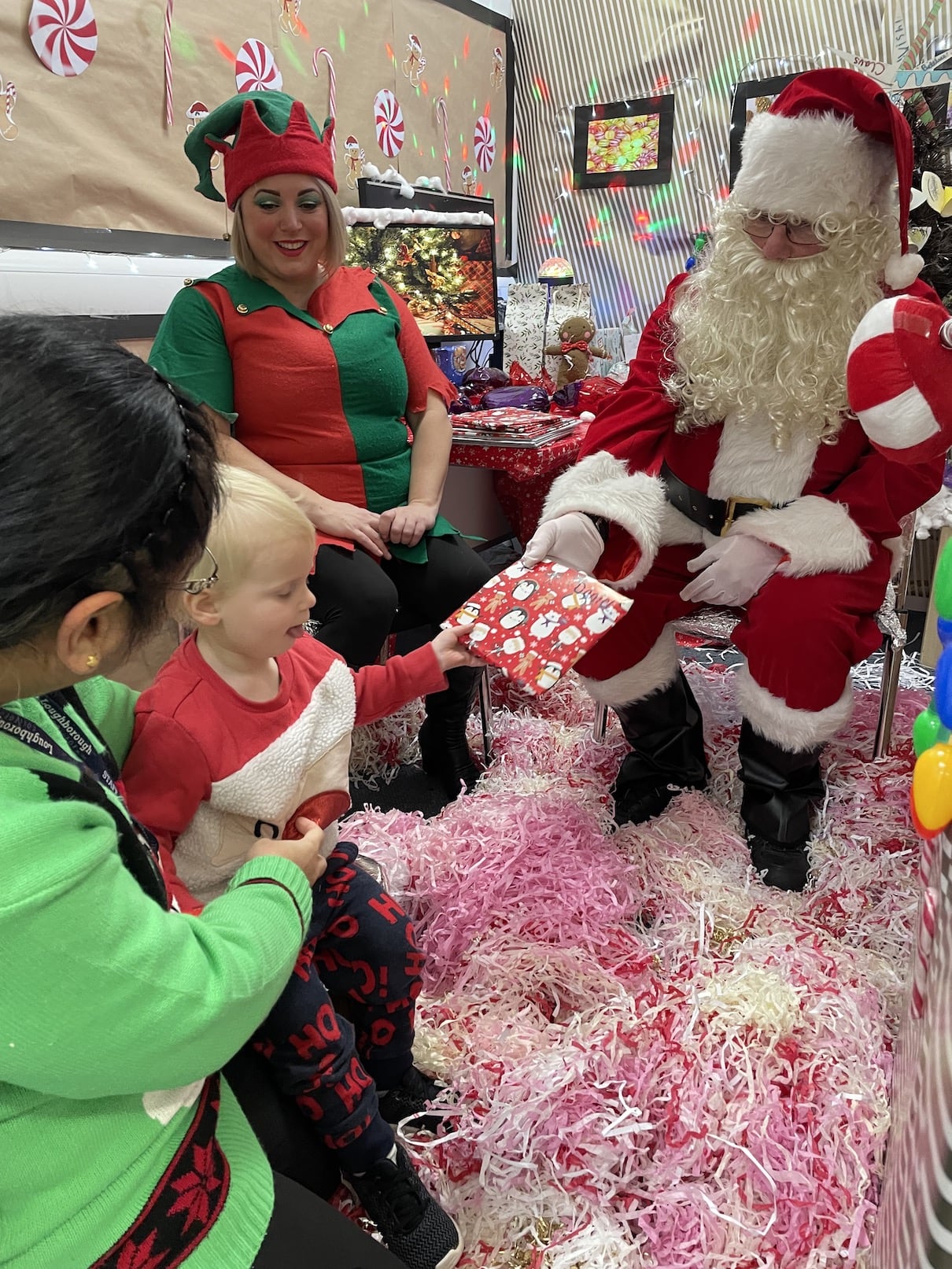 Santa & Elf Visit Gallery Photo