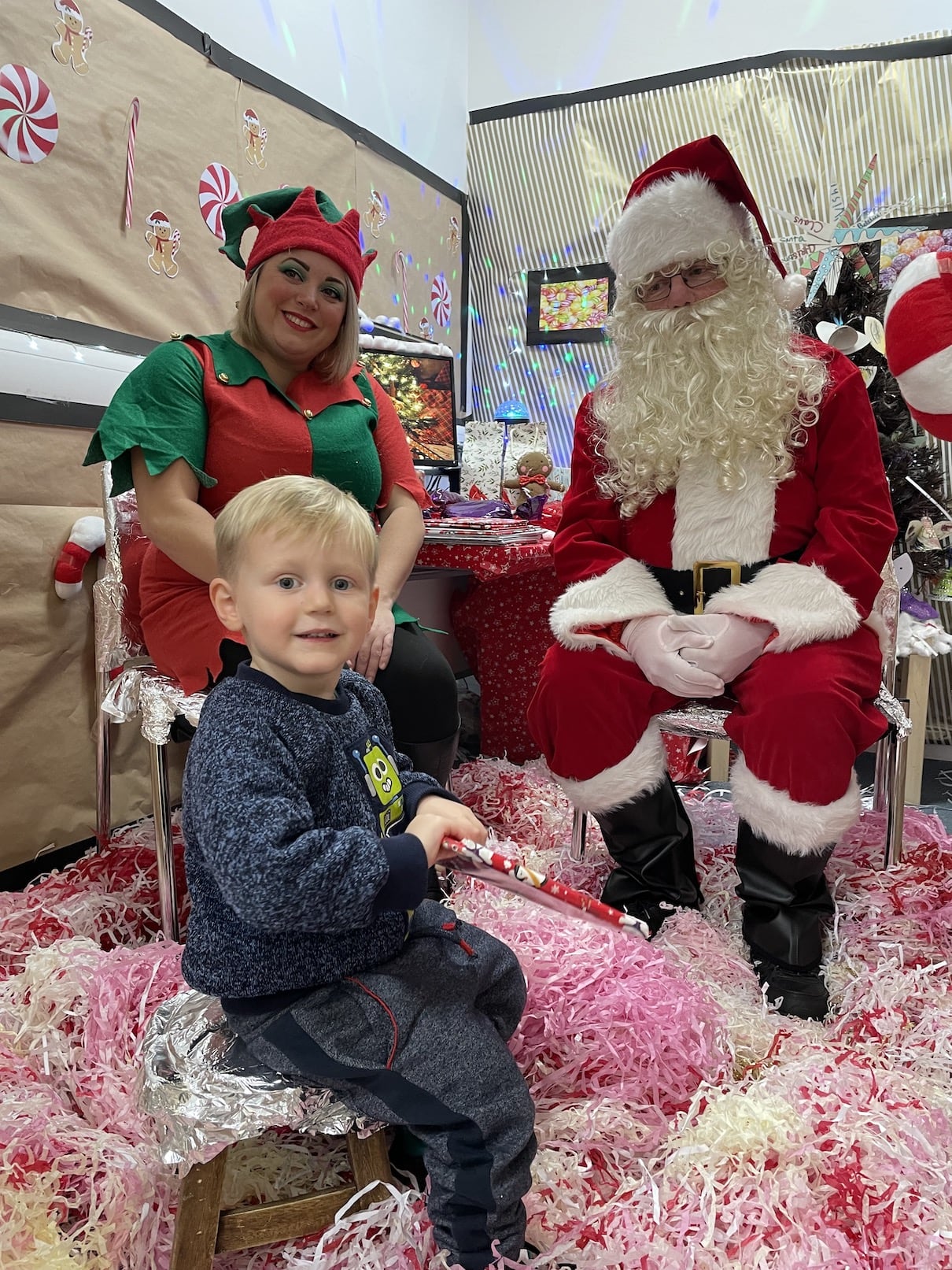 Santa & Elf Visit Gallery Photo