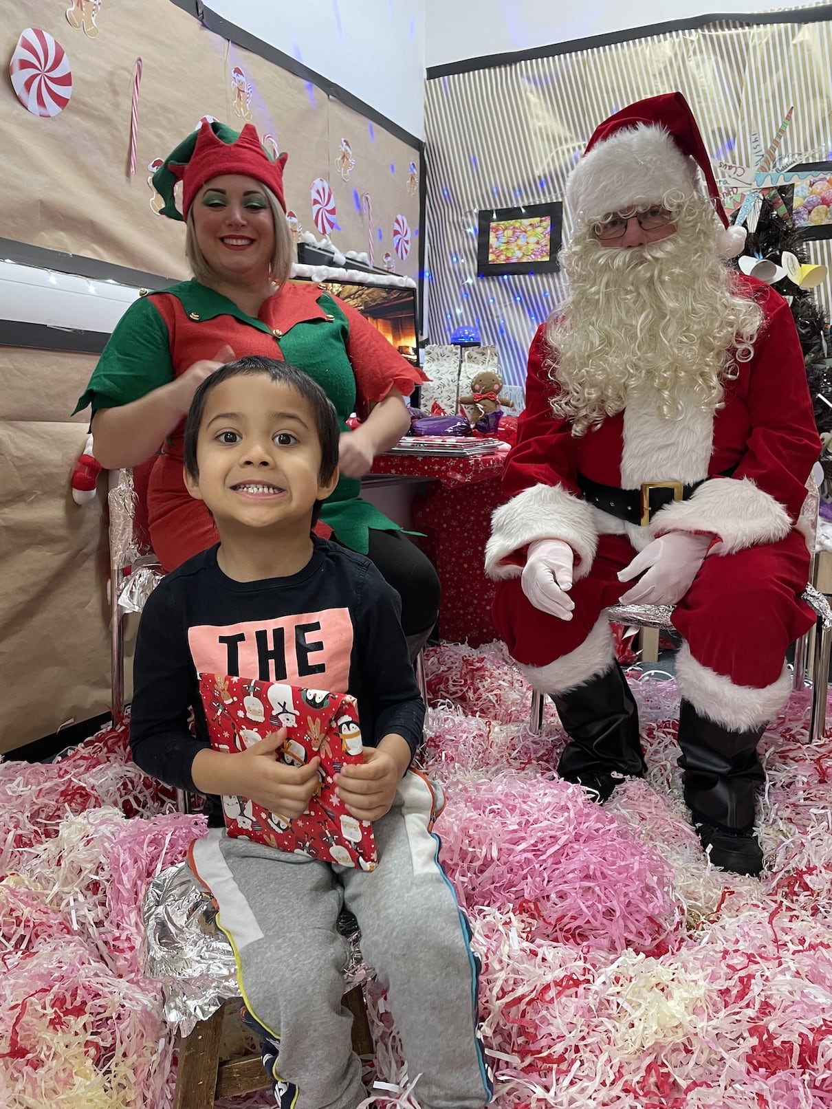 Santa & Elf Visit Gallery Photo