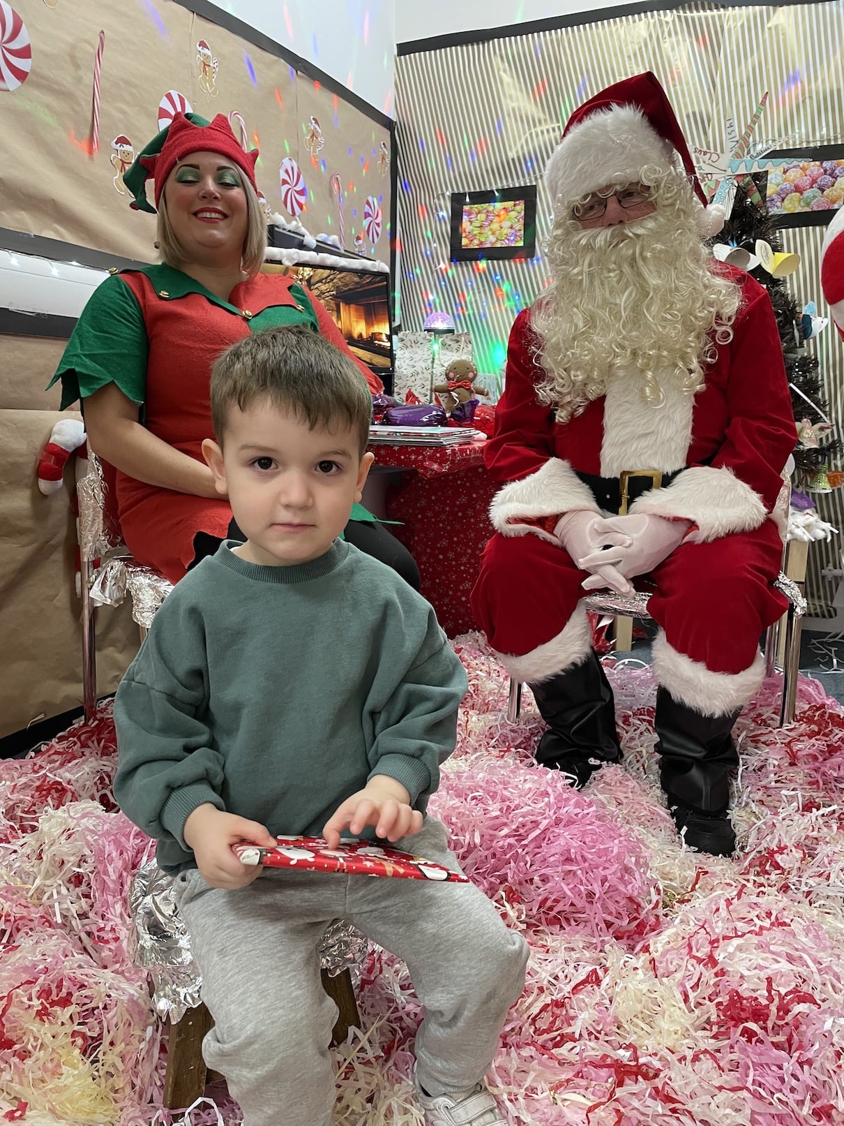 Santa & Elf Visit Gallery Photo