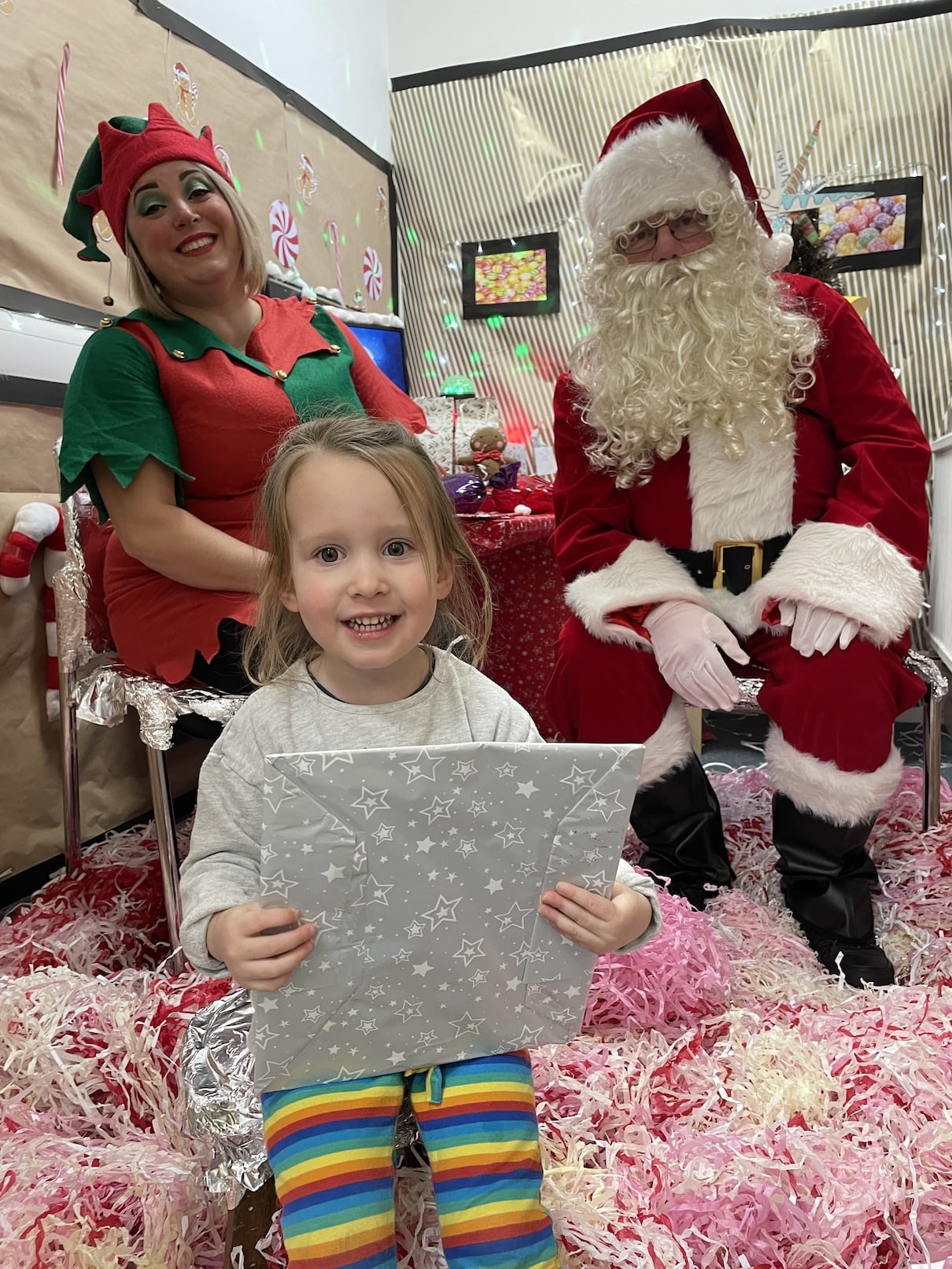 Santa & Elf Visit Gallery Photo