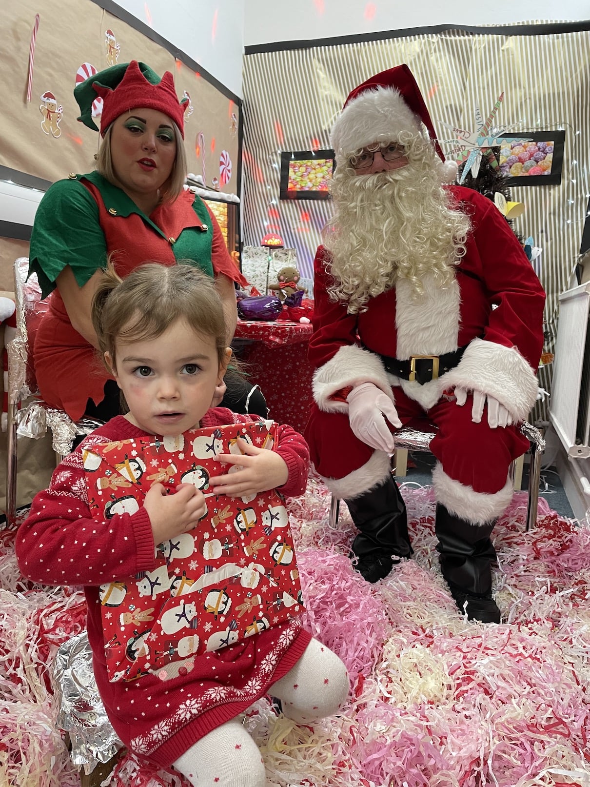 Santa & Elf Visit Gallery Photo