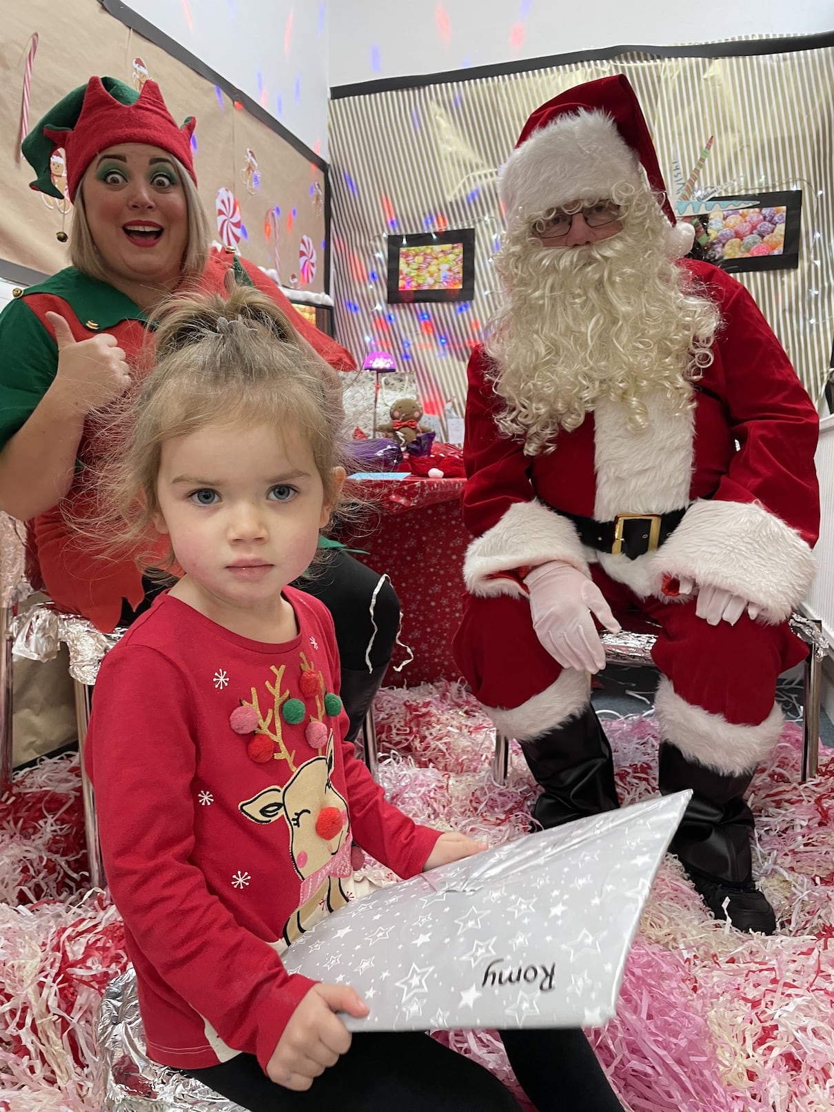 Santa & Elf Visit Gallery Photo