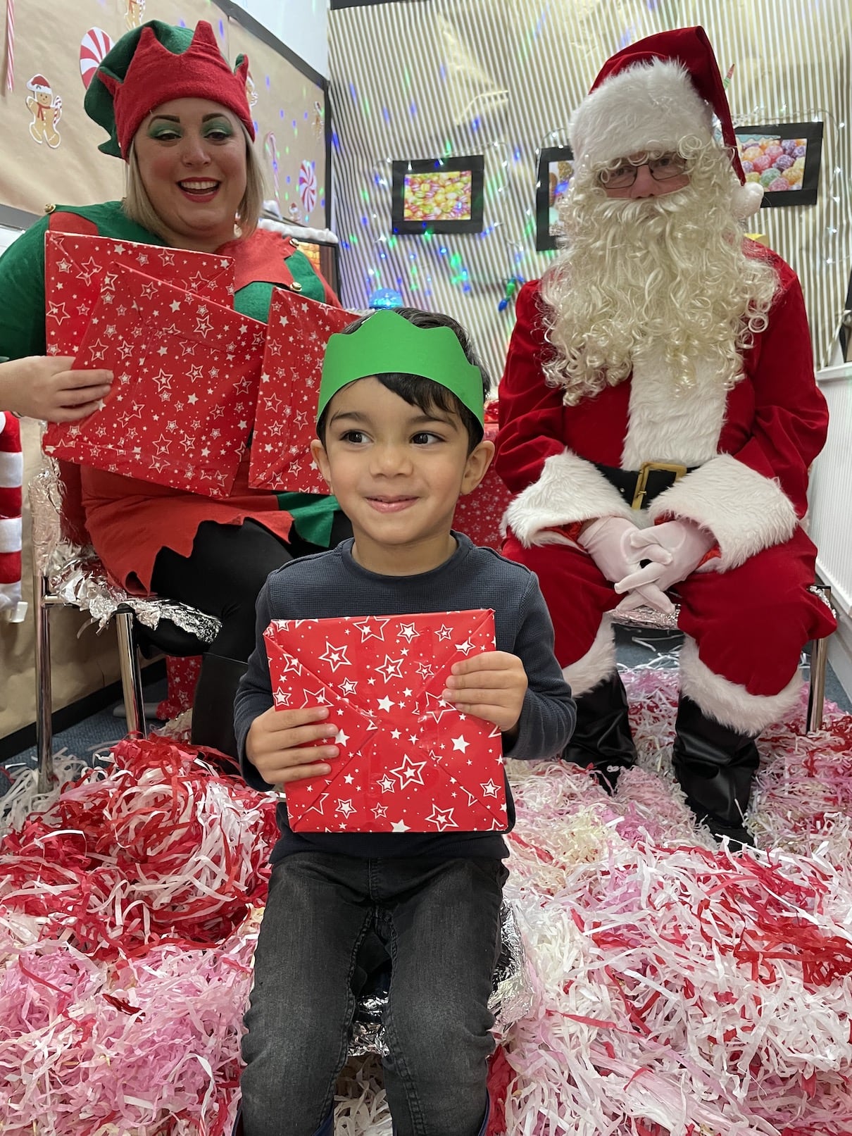 Santa & Elf Visit Gallery Photo