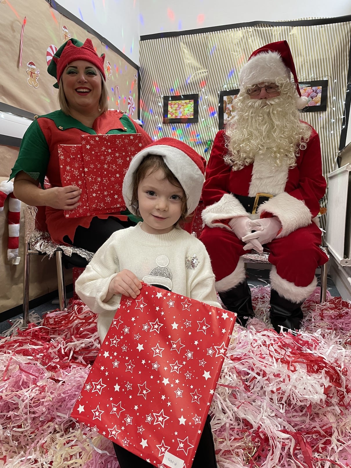 Santa & Elf Visit Gallery Photo