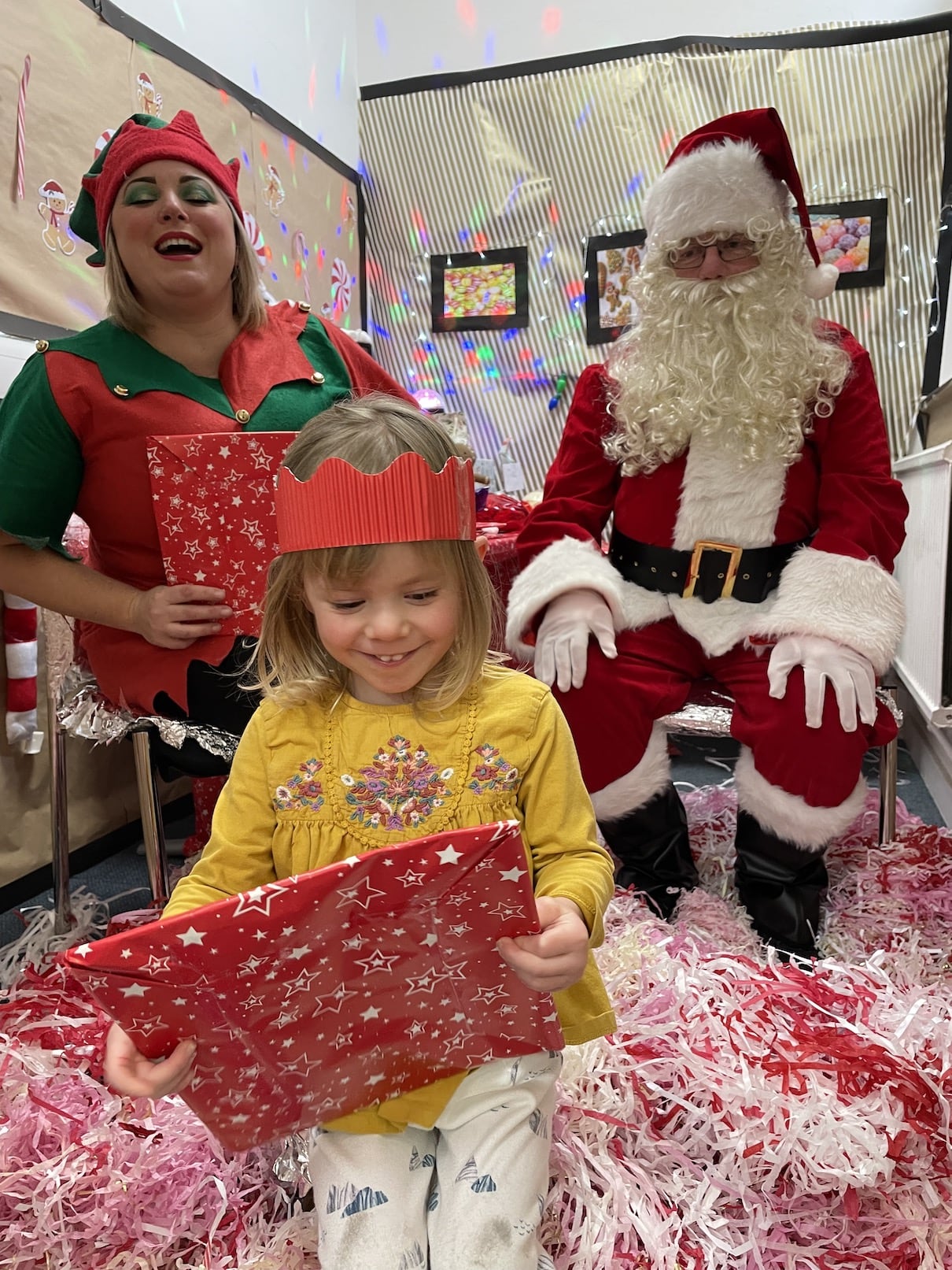 Santa & Elf Visit Gallery Photo