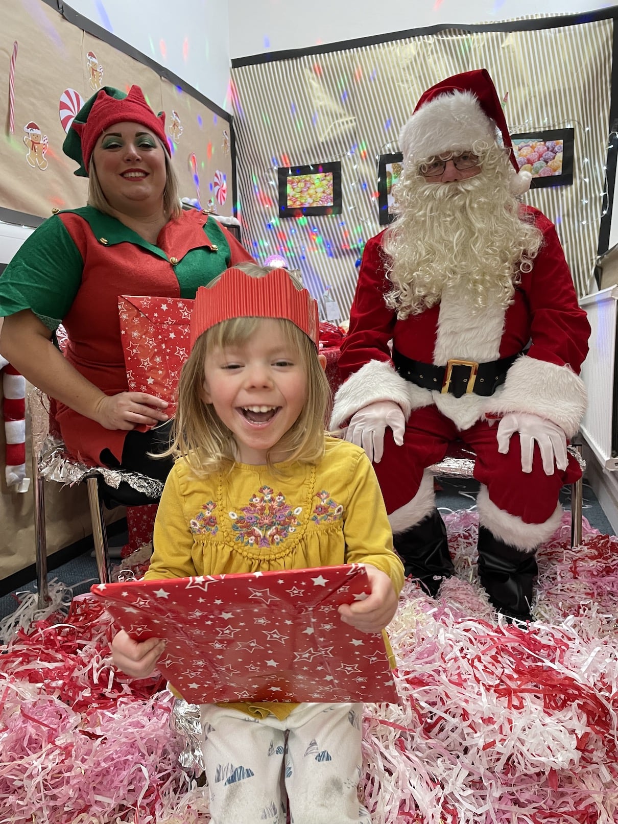 Santa & Elf Visit Gallery Photo