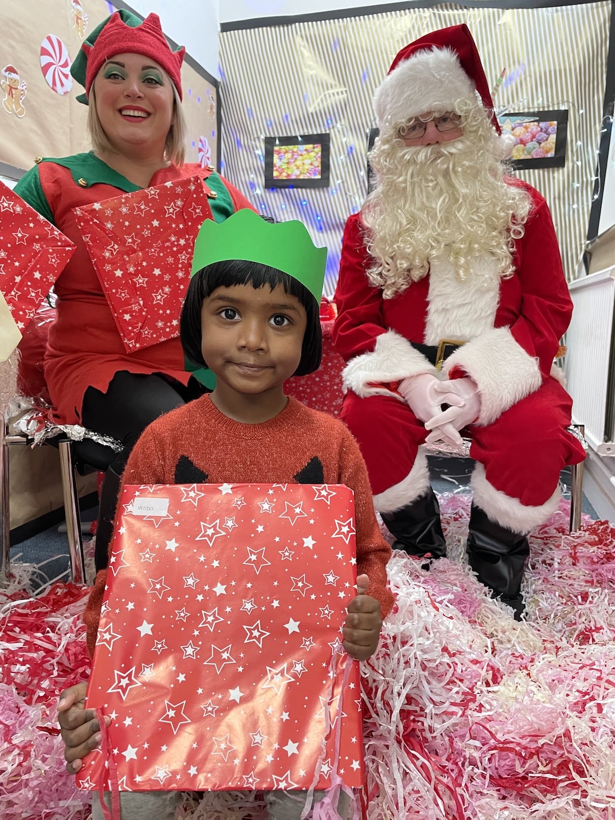 Santa & Elf Visit Gallery Photo