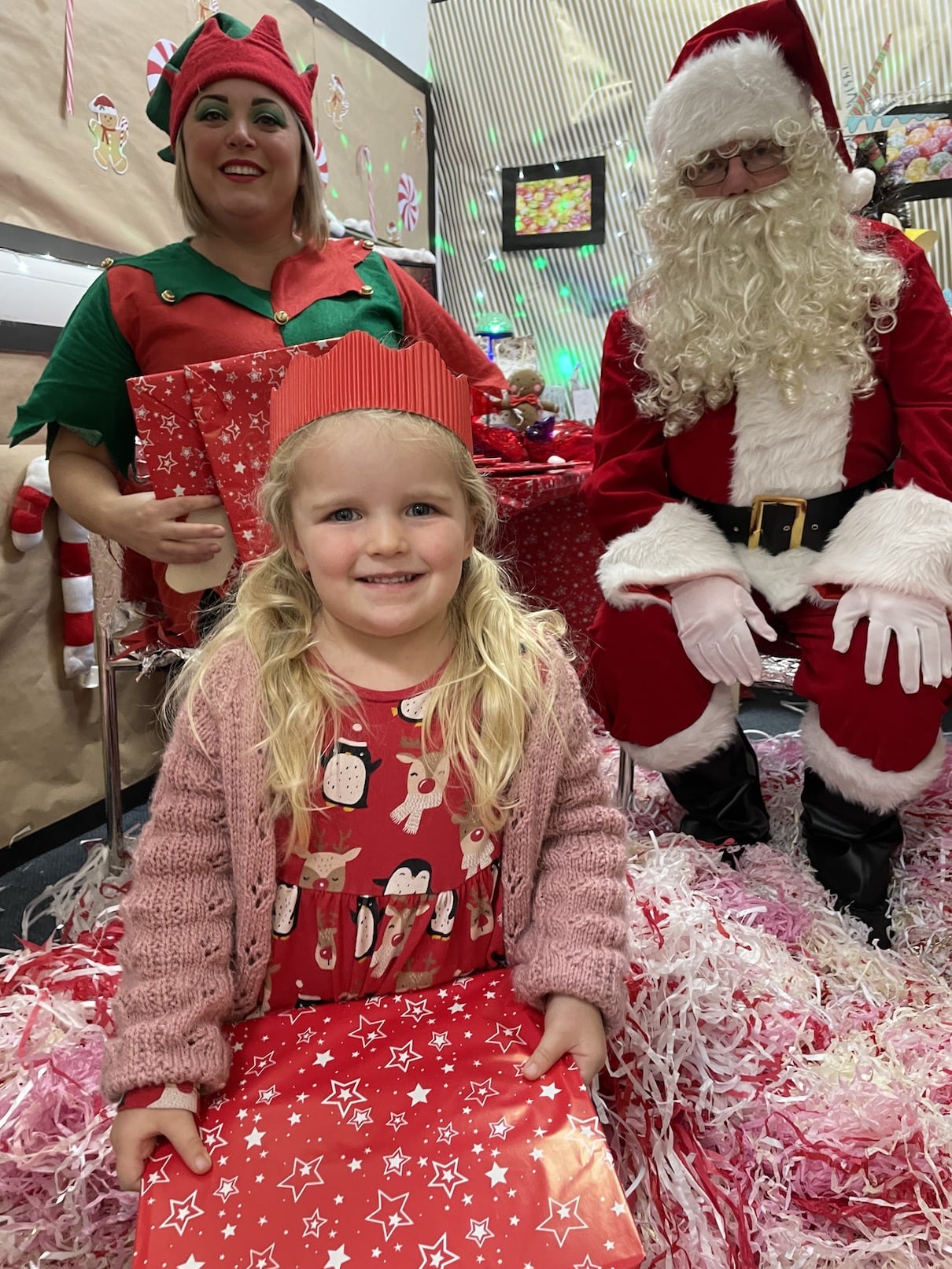 Santa & Elf Visit Gallery Photo