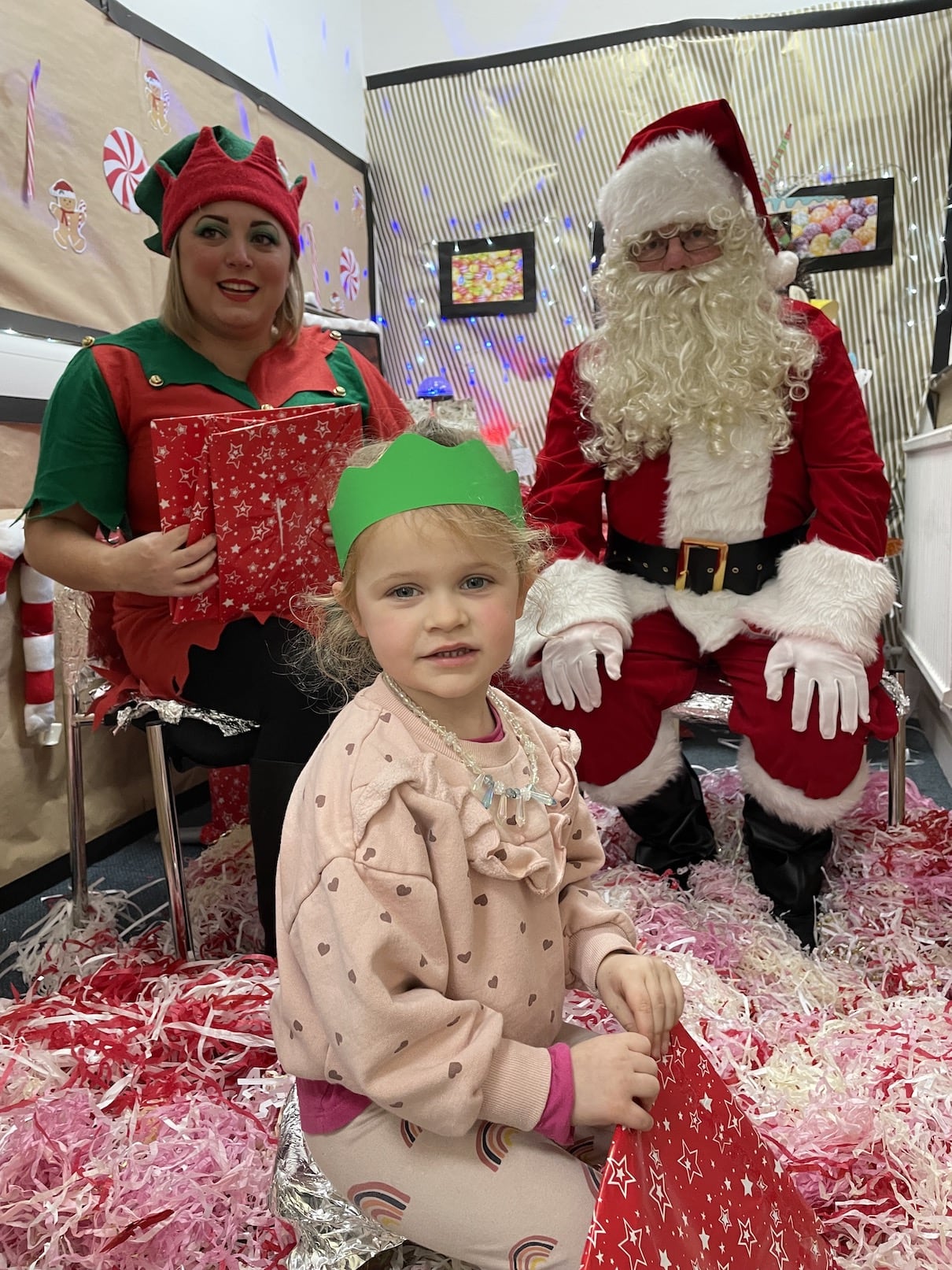 Santa & Elf Visit Gallery Photo