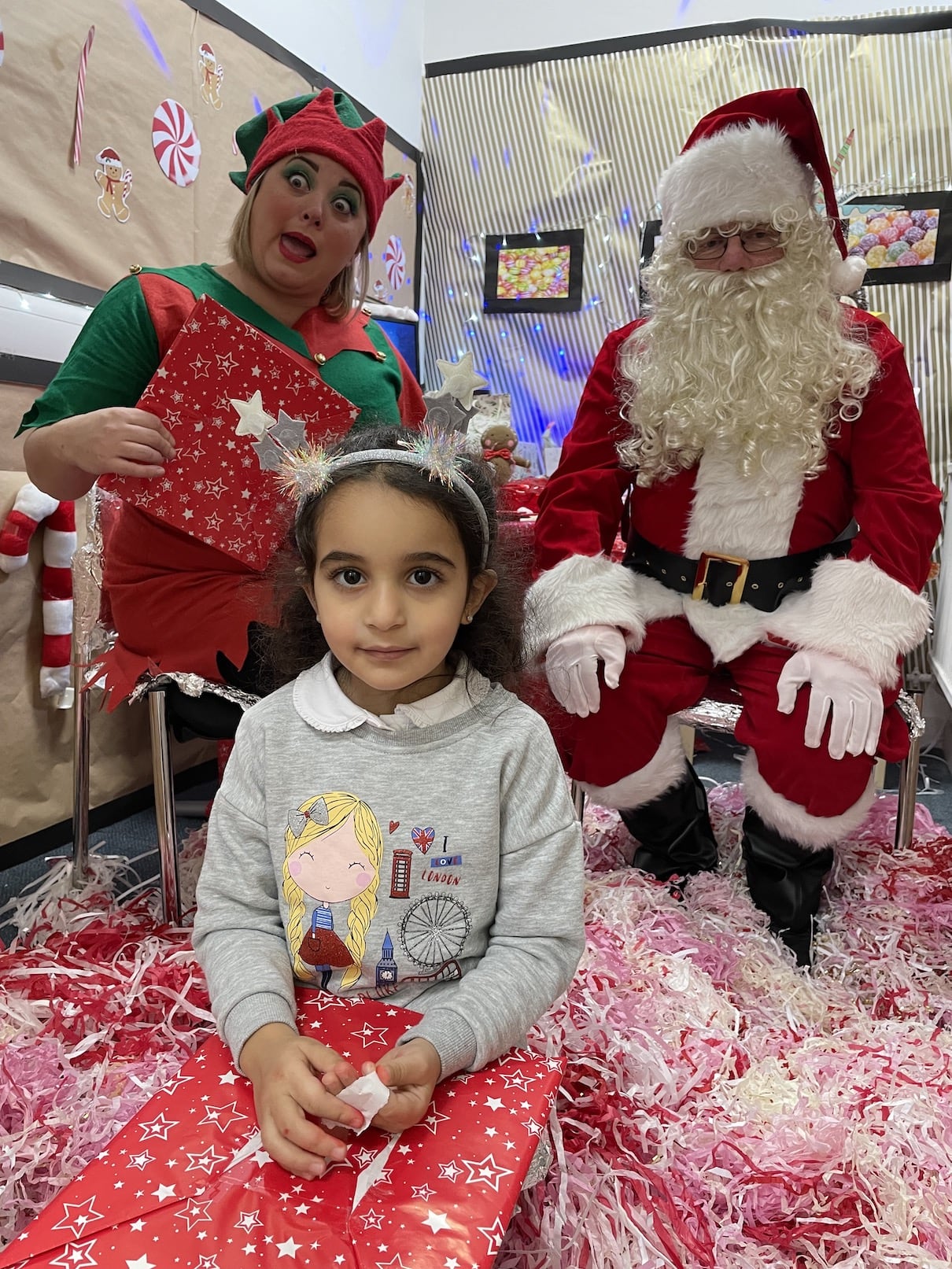 Santa & Elf Visit Gallery Photo