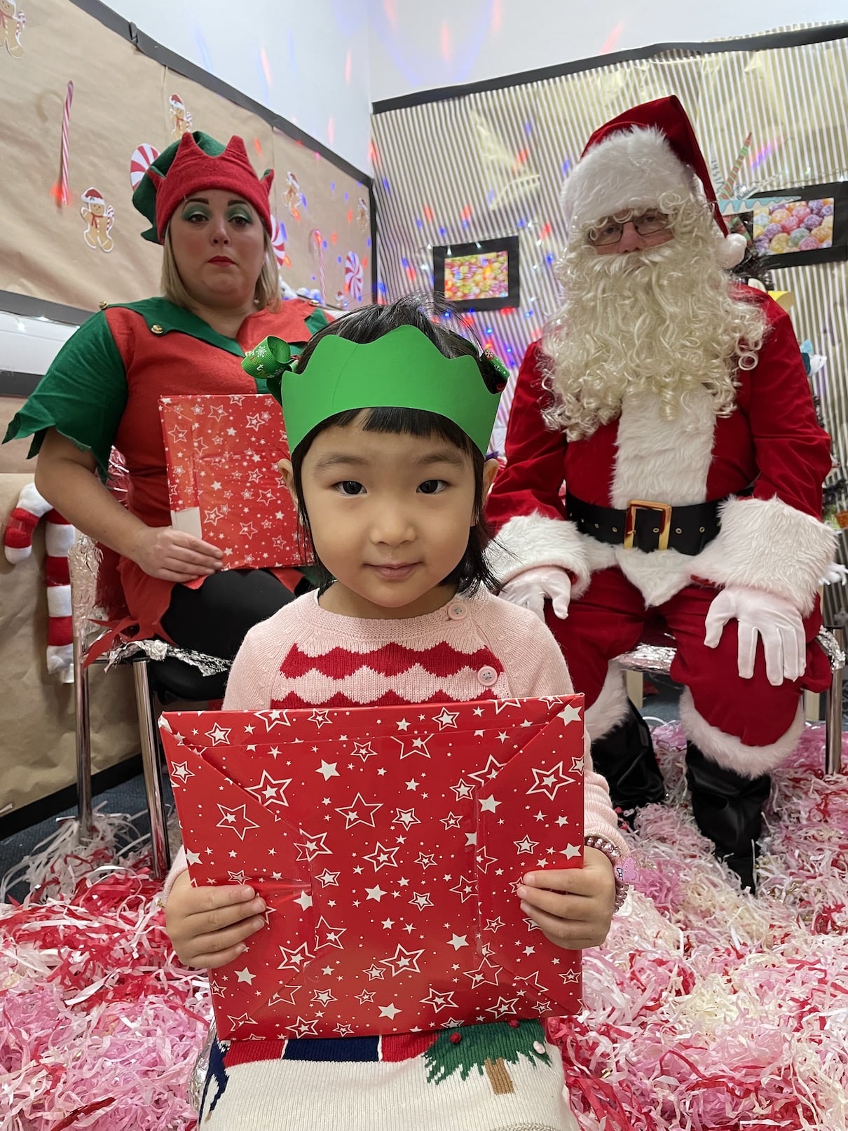 Santa & Elf Visit Gallery Photo