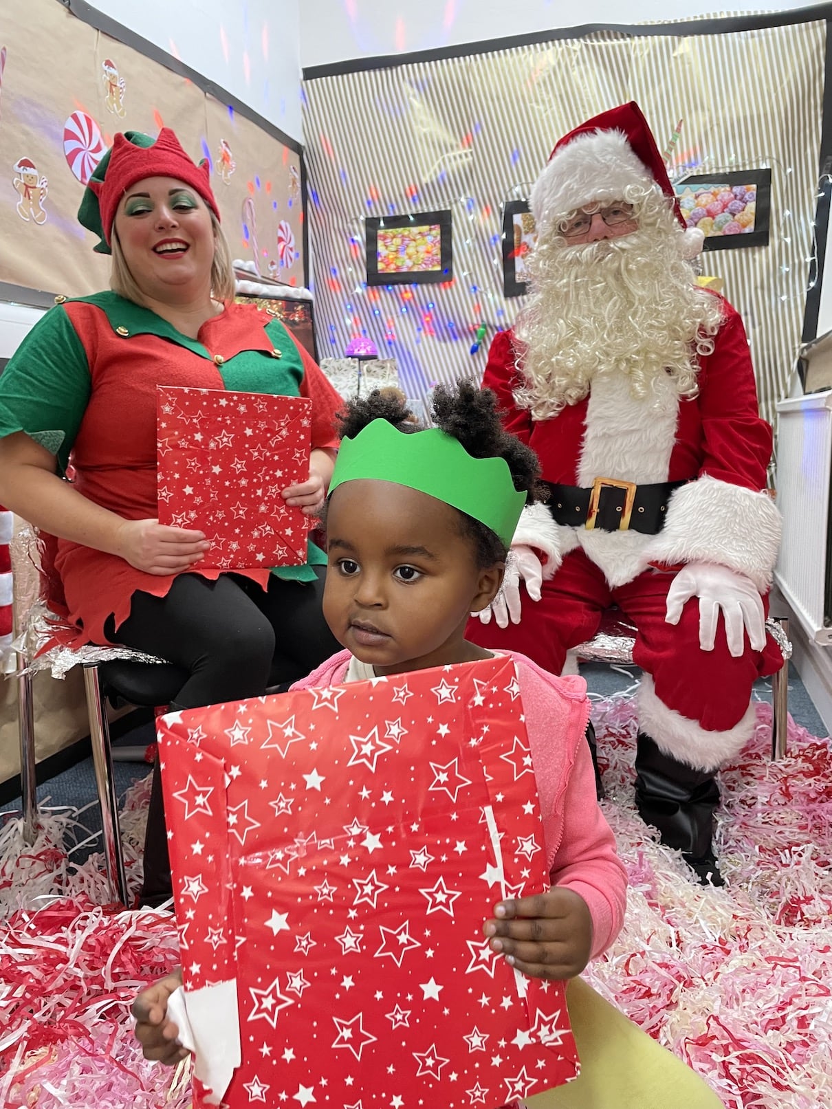 Santa & Elf Visit Gallery Photo