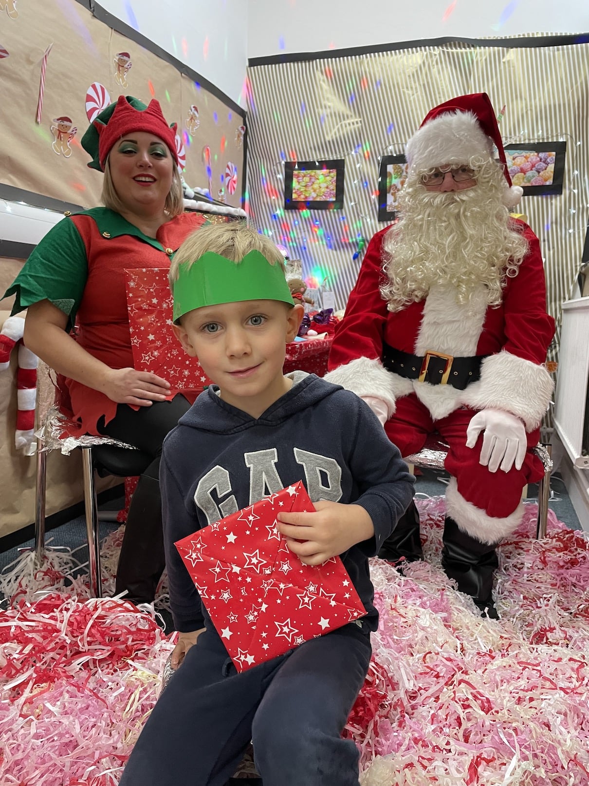 Santa & Elf Visit Gallery Photo