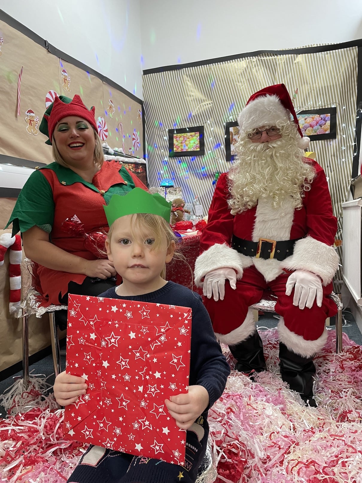 Santa & Elf Visit Gallery Photo