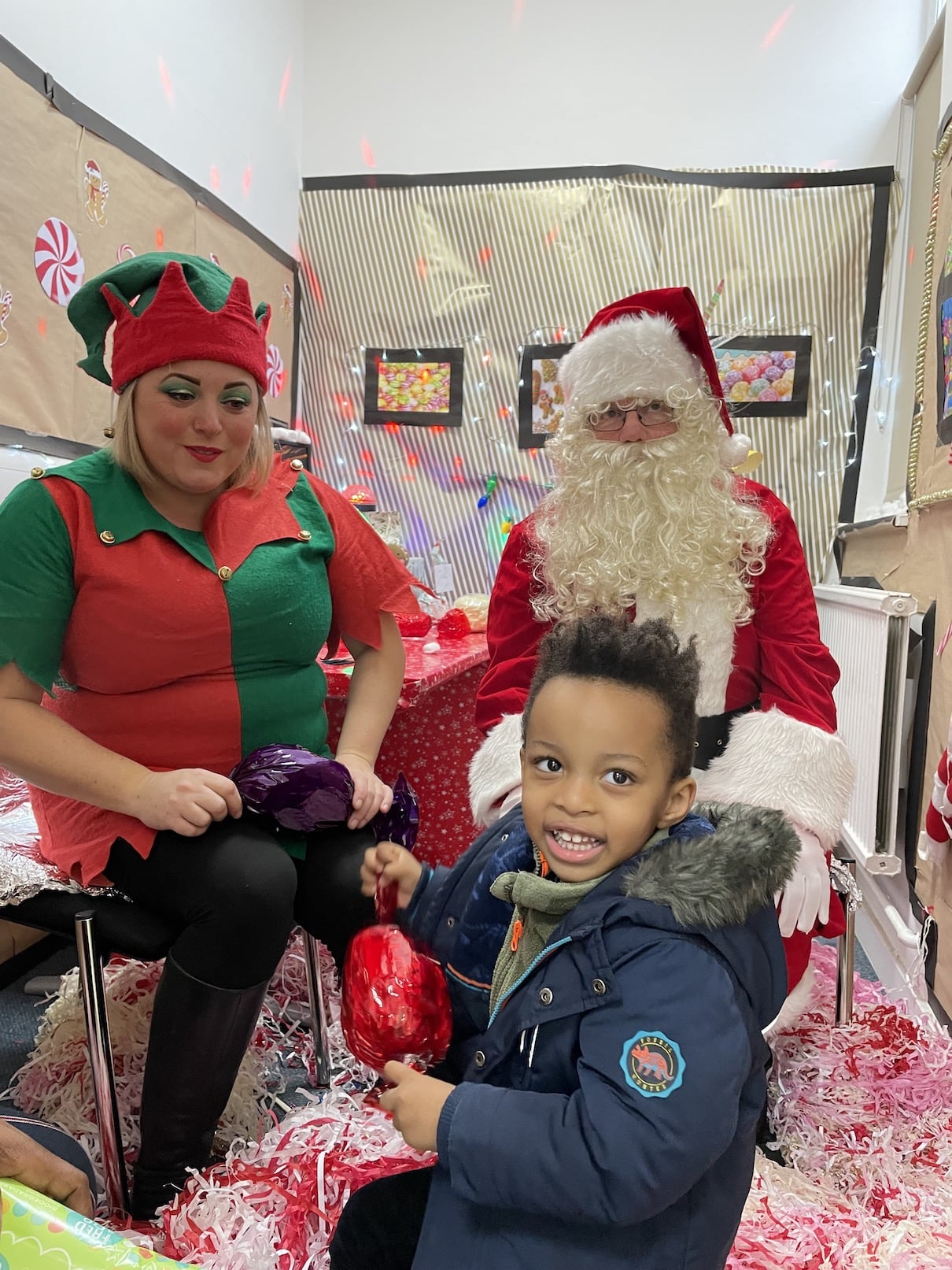 Santa & Elf Visit Gallery Photo