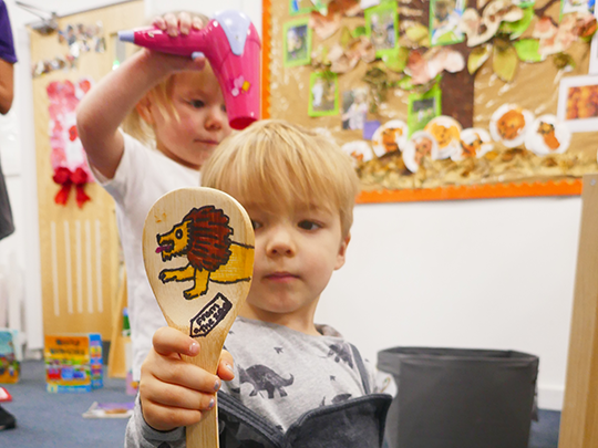 Children playing